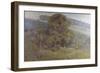 Moonlight in the Cotswolds, 1903-Sir Alfred East-Framed Giclee Print