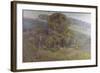 Moonlight in the Cotswolds, 1903-Sir Alfred East-Framed Giclee Print