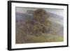 Moonlight in the Cotswolds, 1903-Sir Alfred East-Framed Giclee Print