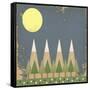 Moonlight in the Forest-Tammy Kushnir-Framed Stretched Canvas