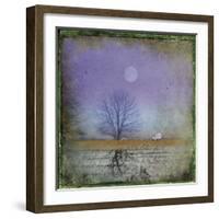 Moonlight in Vermont-Dawne Polis-Framed Art Print