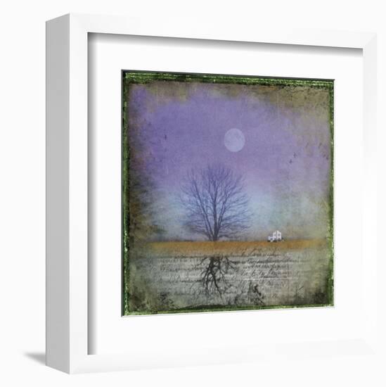 Moonlight in Vermont-Dawne Polis-Framed Art Print