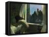 Moonlight Interior-Edward Hopper-Framed Stretched Canvas