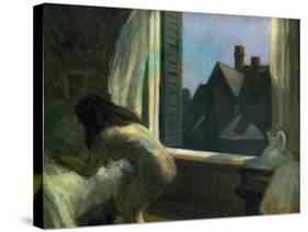 Moonlight Interior-Edward Hopper-Stretched Canvas