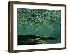 Moonlight, Isle of Shoals, 1892-Childe Hassam-Framed Giclee Print