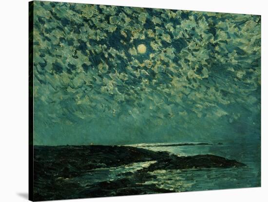 Moonlight, Isle of Shoals, 1892-Childe Hassam-Stretched Canvas