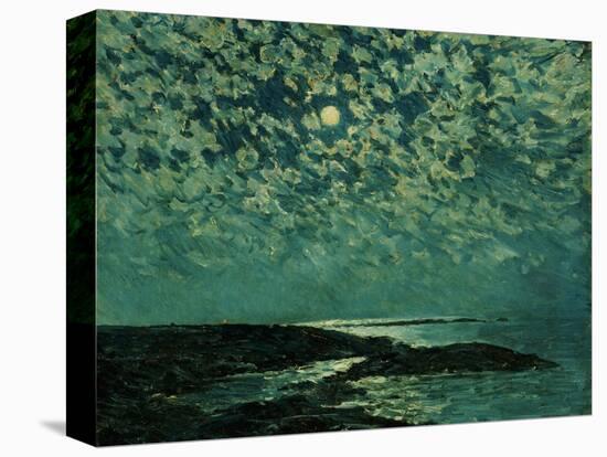 Moonlight, Isle of Shoals, 1892-Childe Hassam-Stretched Canvas