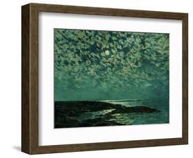 Moonlight, Isle of Shoals, 1892-Childe Hassam-Framed Giclee Print