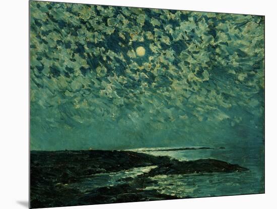 Moonlight, Isle of Shoals, 1892-Childe Hassam-Mounted Giclee Print