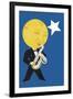 Moonlight Jazz-null-Framed Art Print