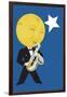 Moonlight Jazz-null-Framed Art Print