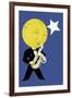 Moonlight Jazz-null-Framed Art Print