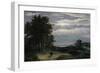 Moonlight Landscape-Johannes Adrianus Drift-Framed Giclee Print