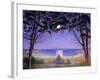 Moonlight, Nevlunghavn, 1922-Harald Oscar Sohlberg-Framed Giclee Print