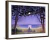 Moonlight, Nevlunghavn, 1922-Harald Oscar Sohlberg-Framed Giclee Print