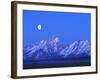 Moonlight on Grand Teton Range, Wyoming, USA-Stefano Amantini-Framed Photographic Print