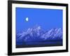 Moonlight on Grand Teton Range, Wyoming, USA-Stefano Amantini-Framed Photographic Print