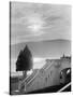 Moonlight on Lake George, Fort William Henry Hotel, Lake George, N.Y., C.1900-15-null-Stretched Canvas