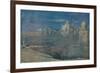 'Moonlight on the Citadel, Cairo', c1890-Albert Goodwin-Framed Giclee Print