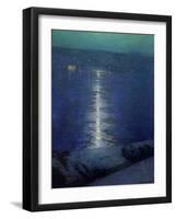 Moonlight on the River, 1919-Lowell Birge Harrison-Framed Giclee Print