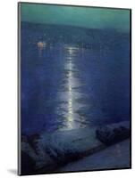 Moonlight on the River, 1919-Lowell Birge Harrison-Mounted Giclee Print