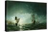 Moonlight Over Constantinople-Edward Hoyer-Stretched Canvas