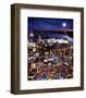 Moonlight Over Manhattan-Linnea Pergola-Framed Art Print