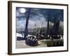 Moonlight over the Port of Boulogne, 1869-Edouard Manet-Framed Giclee Print