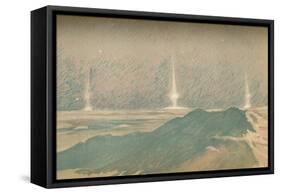 'Moonlight Phenomena at the Beginning of the Polar Night, November 1893', (1897)-Fridtjof Nansen-Framed Stretched Canvas