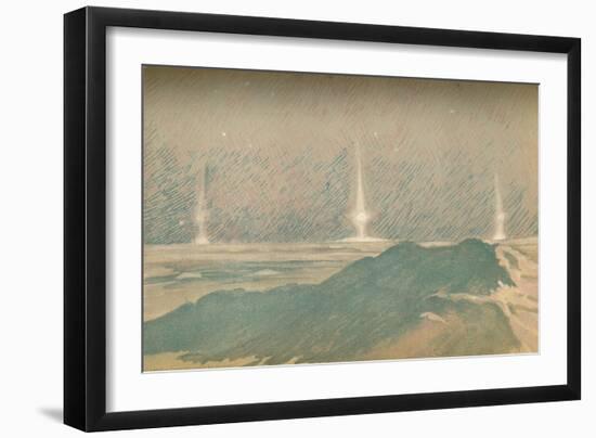 'Moonlight Phenomena at the Beginning of the Polar Night, November 1893', (1897)-Fridtjof Nansen-Framed Giclee Print