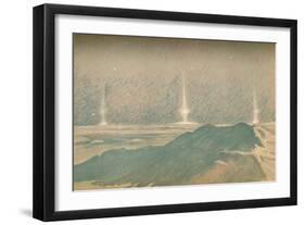 'Moonlight Phenomena at the Beginning of the Polar Night, November 1893', (1897)-Fridtjof Nansen-Framed Giclee Print