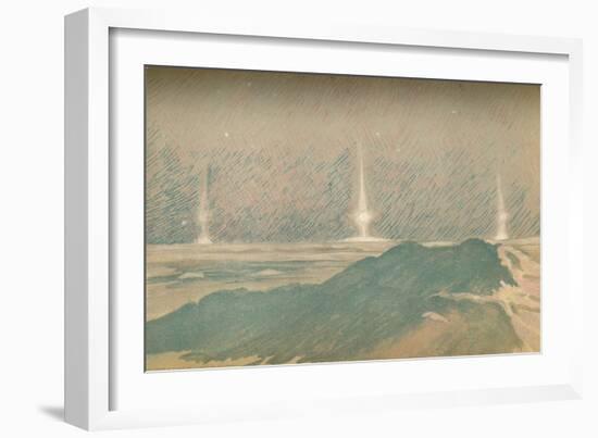 'Moonlight Phenomena at the Beginning of the Polar Night, November 1893', (1897)-Fridtjof Nansen-Framed Giclee Print