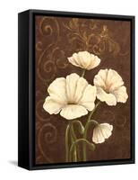 Moonlight Poppies II-J. Adams-Framed Stretched Canvas