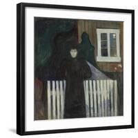 Moonlight Portrait-Edvard Munch-Framed Premium Giclee Print