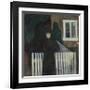 Moonlight Portrait-Edvard Munch-Framed Premium Giclee Print