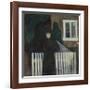 Moonlight Portrait-Edvard Munch-Framed Premium Giclee Print