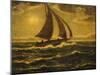 Moonlight Sail by Albert Pinkham Ryder-Geoffrey Clements-Mounted Giclee Print