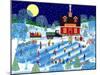 Moonlight Skate-Mark Frost-Mounted Giclee Print