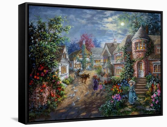 Moonlight Splendor-Nicky Boehme-Framed Stretched Canvas