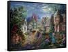 Moonlight Splendor-Nicky Boehme-Framed Stretched Canvas