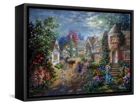 Moonlight Splendor-Nicky Boehme-Framed Stretched Canvas