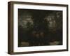 Moonlight. the Bathers, 1860S-Théodore Rousseau-Framed Giclee Print