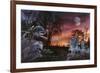 Moonlight Trackers-Gordon Semmens-Framed Giclee Print