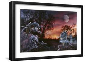 Moonlight Trackers-Gordon Semmens-Framed Giclee Print