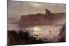 Moonlight - Tynemouth Priory, C.1922-Robert Jobling-Mounted Giclee Print