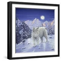 Moonlight Wilderness-Jeff Tift-Framed Giclee Print