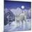 Moonlight Wilderness-Jeff Tift-Mounted Giclee Print