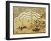 Moonlight Winter Landscape, Part of a Six Panel Folding Screen-null-Framed Giclee Print