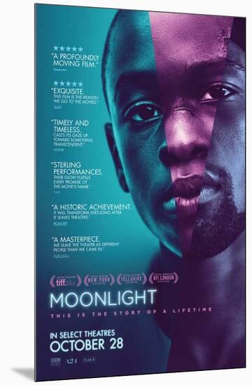 Moonlight-null-Mounted Poster