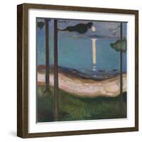 Moonlight-Edvard Munch-Framed Giclee Print